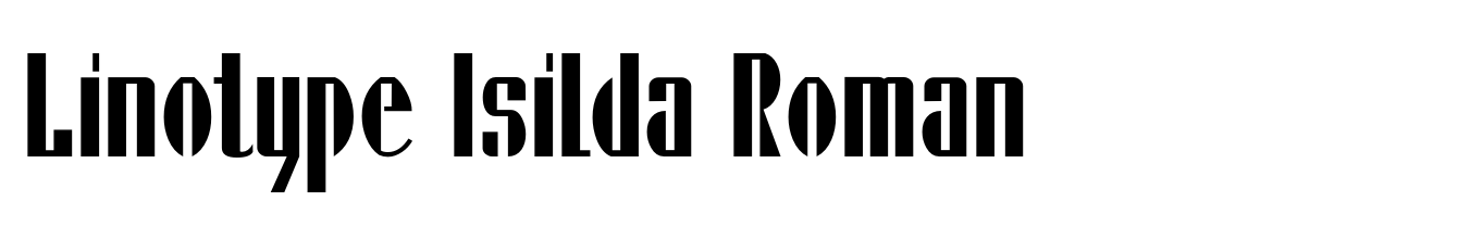 Linotype Isilda Roman